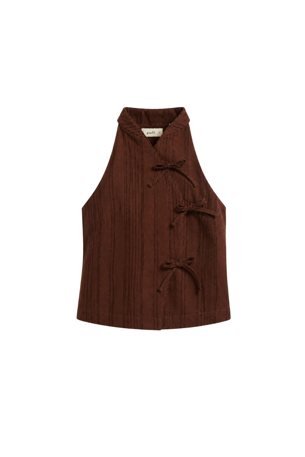 Top Kimono Marrón