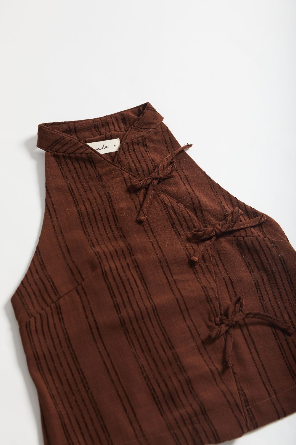 Top Kimono Marrón