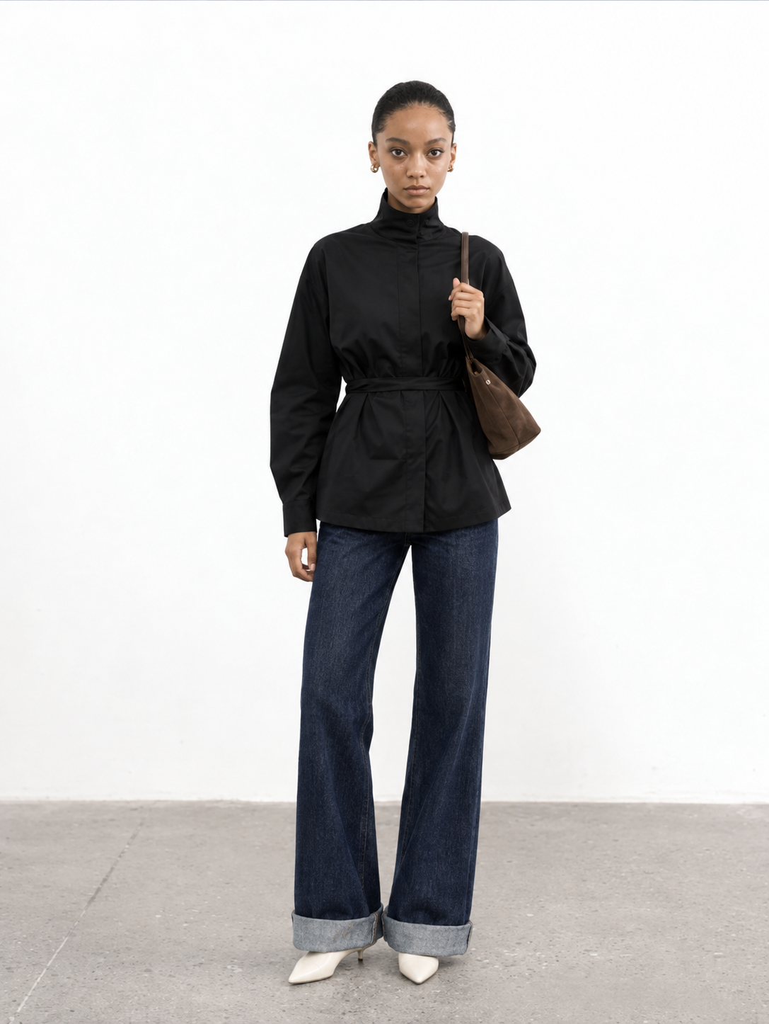 Blusa Roma negro