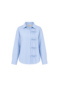 Blusa Lino celeste